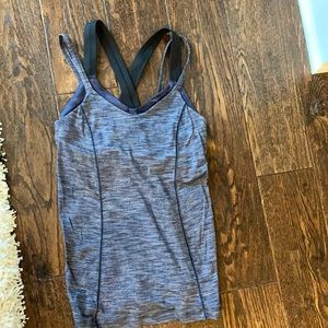 LULULEMON TANK TOP WITH BUILT IN SPORTS BRA